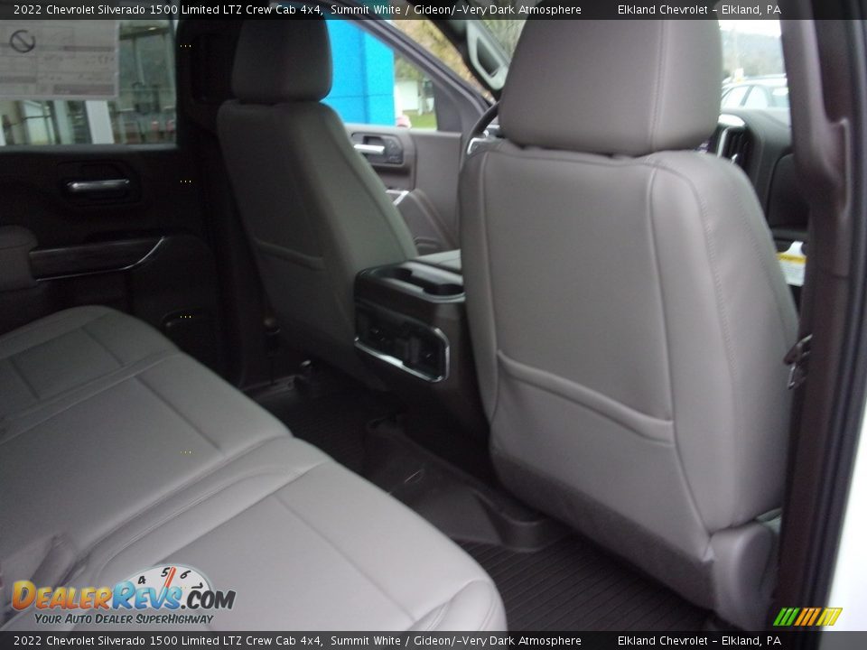 2022 Chevrolet Silverado 1500 Limited LTZ Crew Cab 4x4 Summit White / Gideon/­Very Dark Atmosphere Photo #22