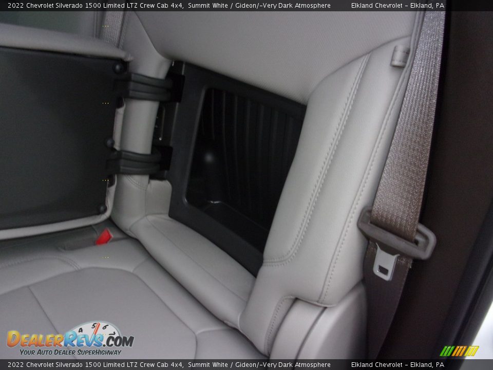 2022 Chevrolet Silverado 1500 Limited LTZ Crew Cab 4x4 Summit White / Gideon/­Very Dark Atmosphere Photo #23