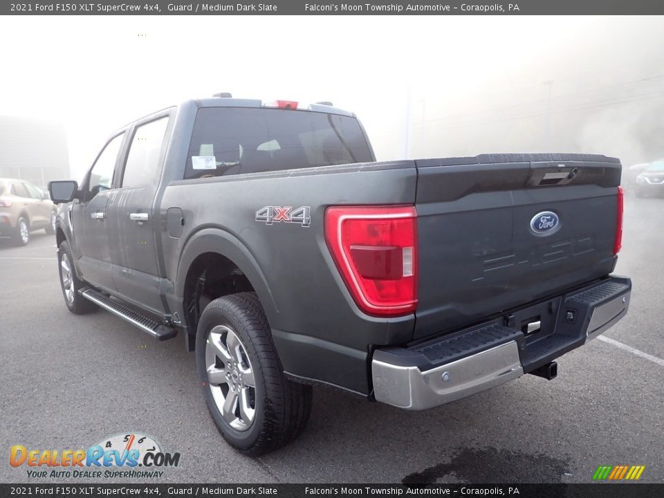 2021 Ford F150 XLT SuperCrew 4x4 Guard / Medium Dark Slate Photo #4