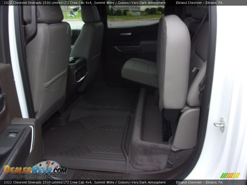 Rear Seat of 2022 Chevrolet Silverado 1500 Limited LTZ Crew Cab 4x4 Photo #25