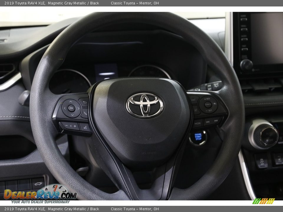 2019 Toyota RAV4 XLE Magnetic Gray Metallic / Black Photo #7