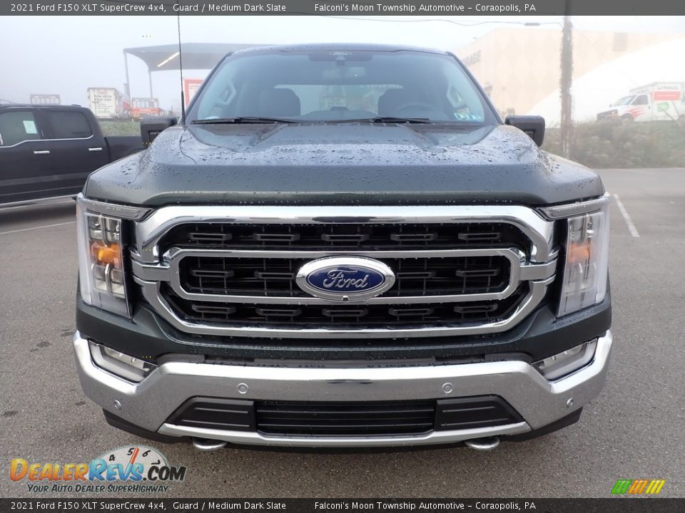 2021 Ford F150 XLT SuperCrew 4x4 Guard / Medium Dark Slate Photo #7