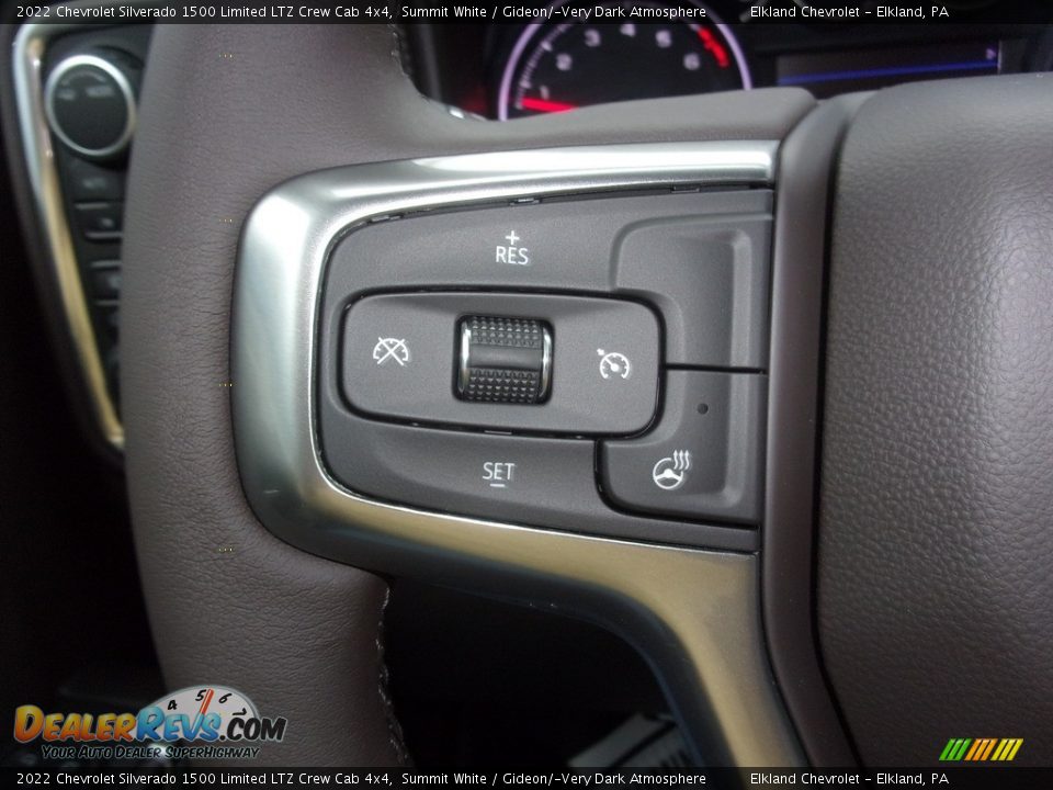 2022 Chevrolet Silverado 1500 Limited LTZ Crew Cab 4x4 Steering Wheel Photo #31