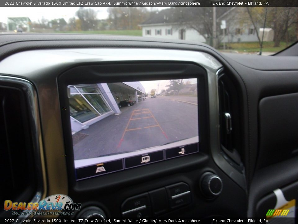 2022 Chevrolet Silverado 1500 Limited LTZ Crew Cab 4x4 Summit White / Gideon/­Very Dark Atmosphere Photo #35