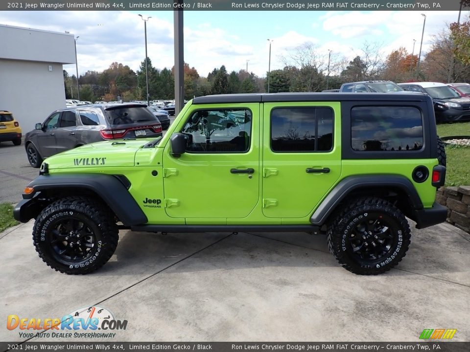 Limited Edition Gecko 2021 Jeep Wrangler Unlimited Willys 4x4 Photo #8
