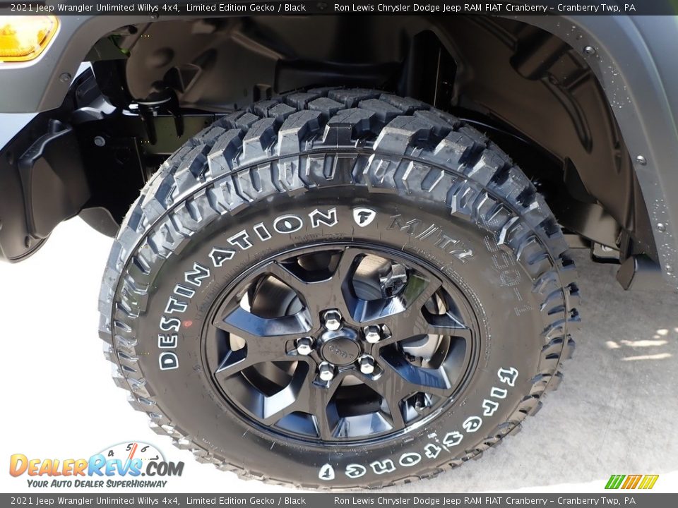 2021 Jeep Wrangler Unlimited Willys 4x4 Wheel Photo #9