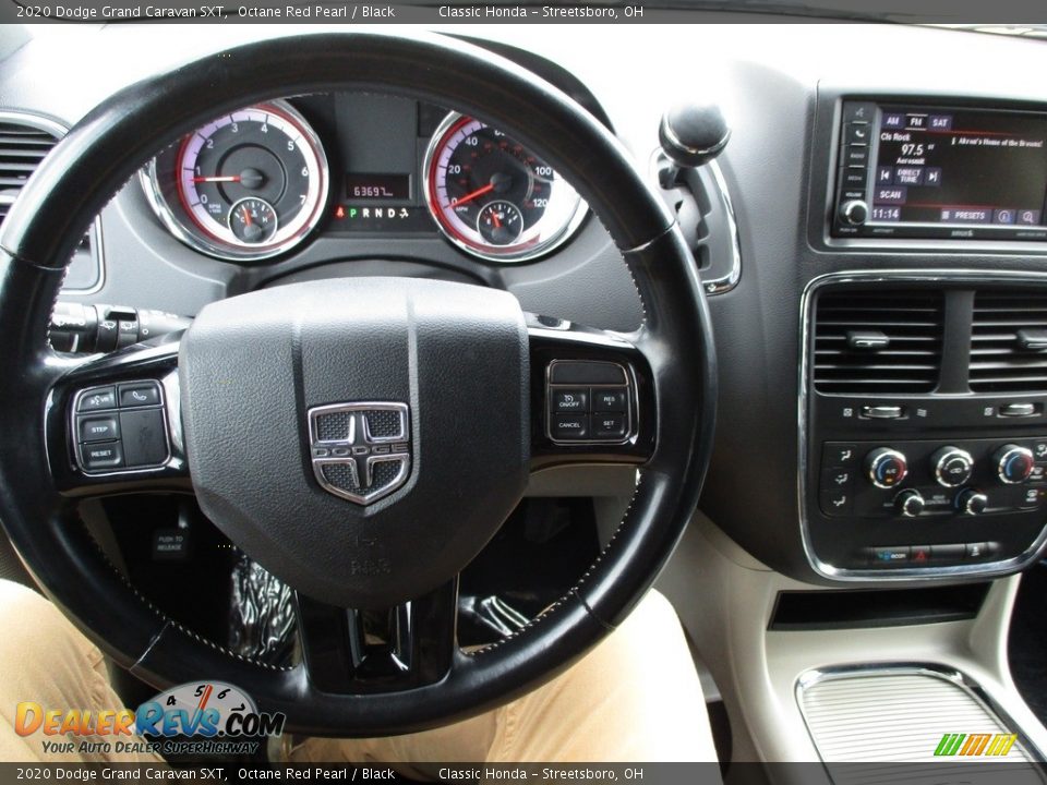 2020 Dodge Grand Caravan SXT Octane Red Pearl / Black Photo #34