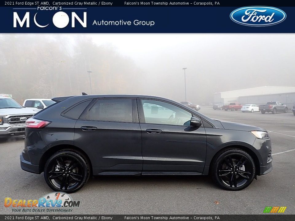 2021 Ford Edge ST AWD Carbonized Gray Metallic / Ebony Photo #1