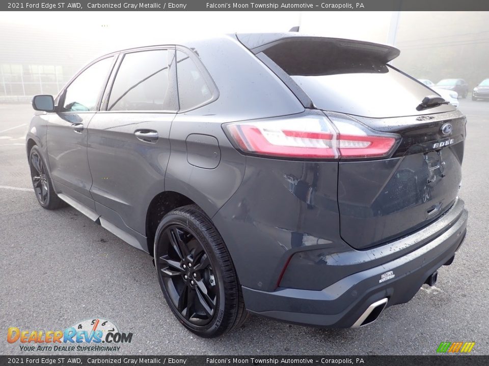 2021 Ford Edge ST AWD Carbonized Gray Metallic / Ebony Photo #5