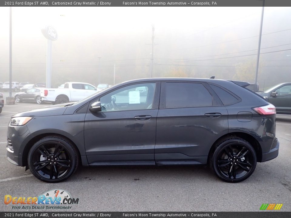 Carbonized Gray Metallic 2021 Ford Edge ST AWD Photo #6