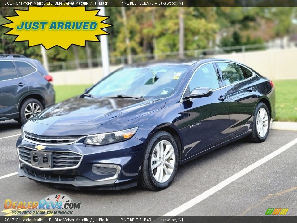 2017 Chevrolet Malibu LT Blue Velvet Metallic / Jet Black Photo #1