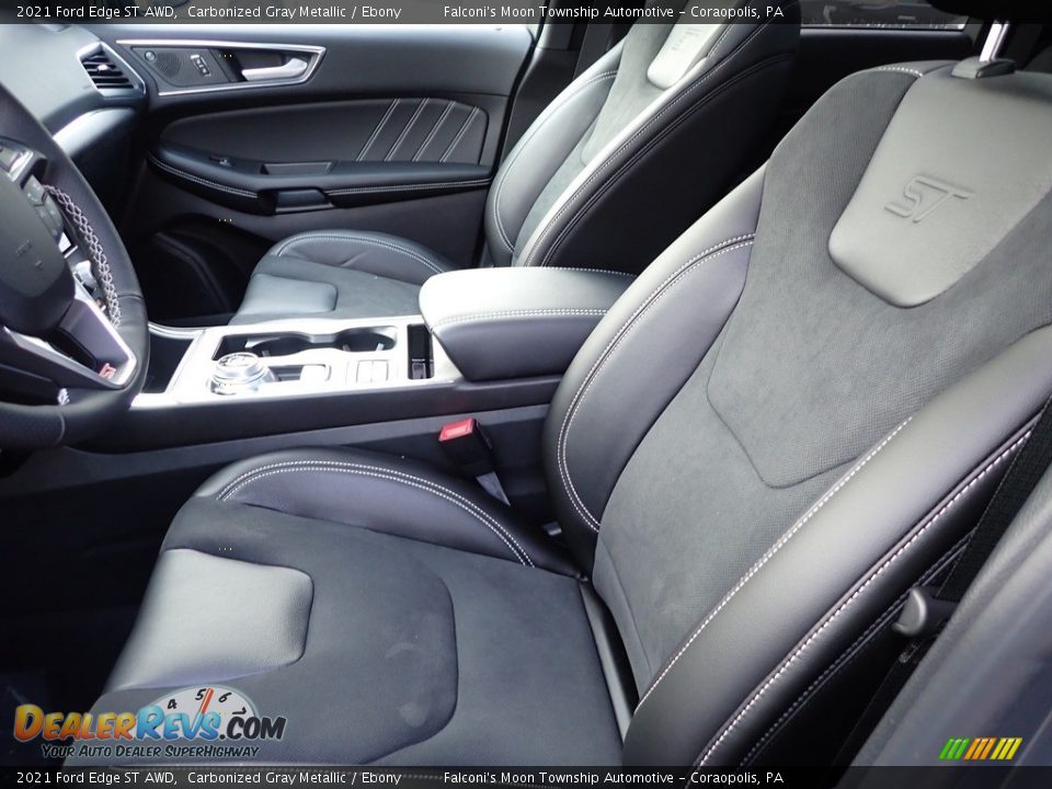 Front Seat of 2021 Ford Edge ST AWD Photo #11