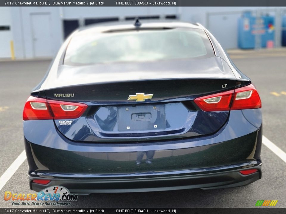 2017 Chevrolet Malibu LT Blue Velvet Metallic / Jet Black Photo #4