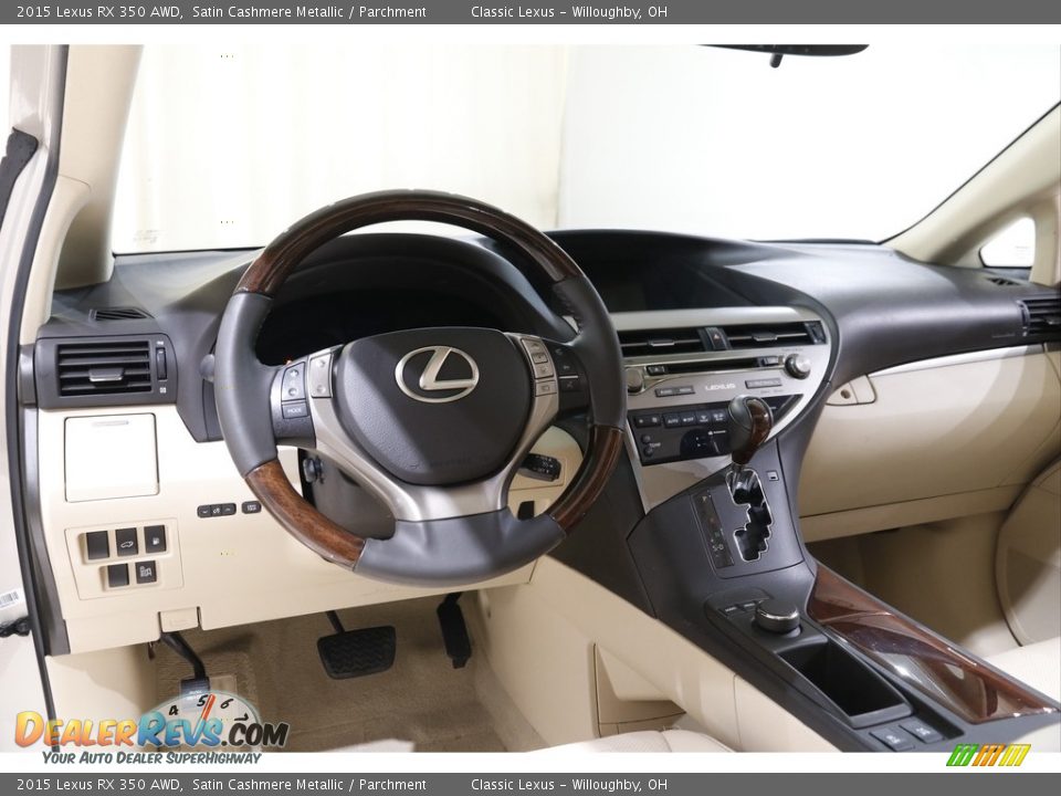 2015 Lexus RX 350 AWD Satin Cashmere Metallic / Parchment Photo #6