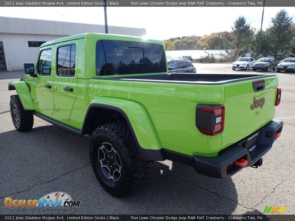 2021 Jeep Gladiator Mojave 4x4 Limited Edition Gecko / Black Photo #7