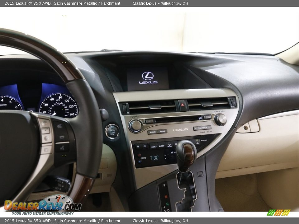 2015 Lexus RX 350 AWD Satin Cashmere Metallic / Parchment Photo #9