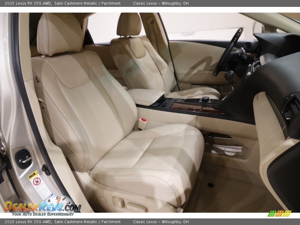 2015 Lexus RX 350 AWD Satin Cashmere Metallic / Parchment Photo #15