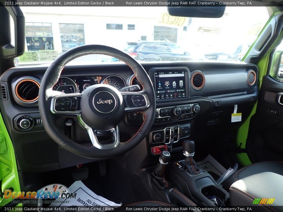 Dashboard of 2021 Jeep Gladiator Mojave 4x4 Photo #15