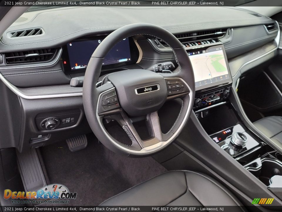 Front Seat of 2021 Jeep Grand Cherokee L Limited 4x4 Photo #14