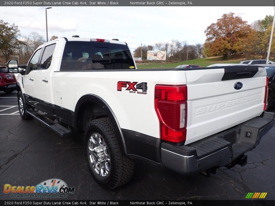 2020 Ford F350 Super Duty Lariat Crew Cab 4x4 Star White / Black Photo #10