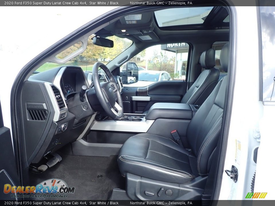 Front Seat of 2020 Ford F350 Super Duty Lariat Crew Cab 4x4 Photo #15