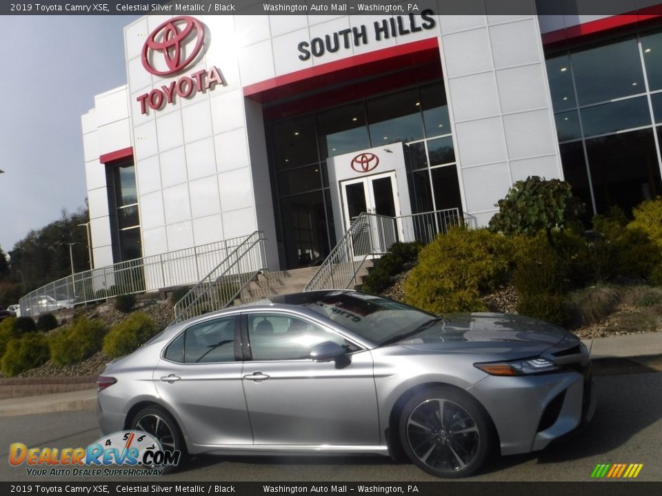 2019 Toyota Camry XSE Celestial Silver Metallic / Black Photo #2