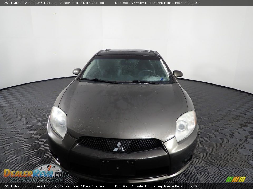 2011 Mitsubishi Eclipse GT Coupe Carbon Pearl / Dark Charcoal Photo #7