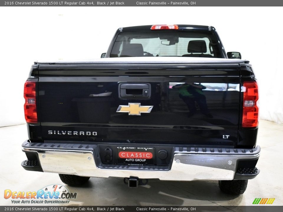 2016 Chevrolet Silverado 1500 LT Regular Cab 4x4 Black / Jet Black Photo #3