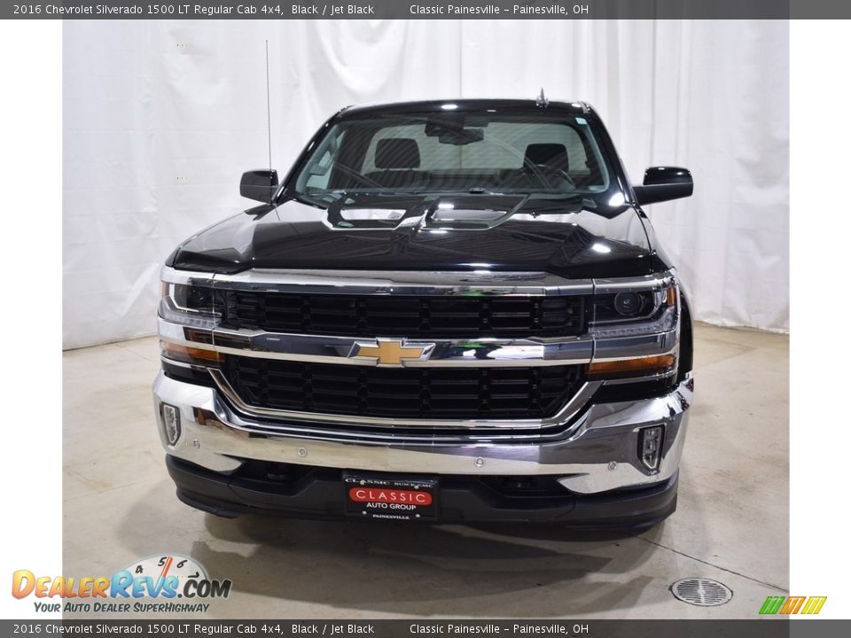 2016 Chevrolet Silverado 1500 LT Regular Cab 4x4 Black / Jet Black Photo #4