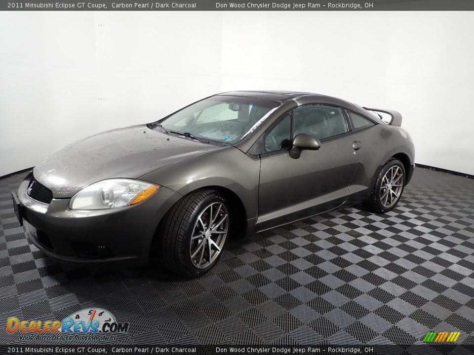 2011 Mitsubishi Eclipse GT Coupe Carbon Pearl / Dark Charcoal Photo #9