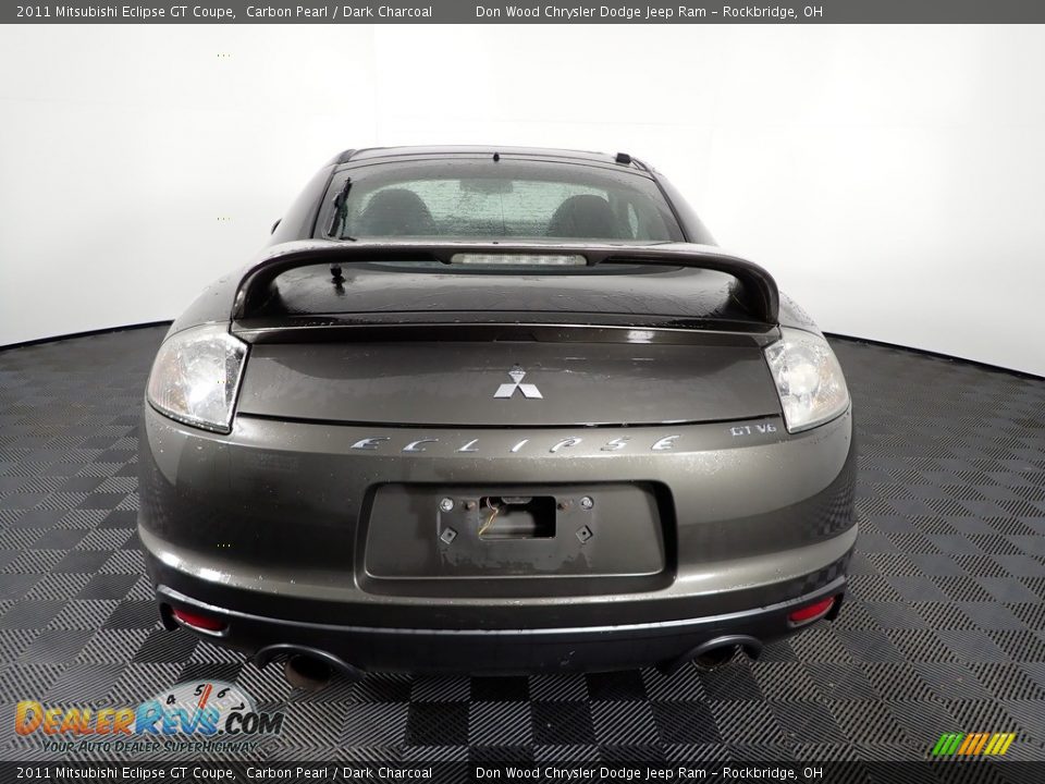 2011 Mitsubishi Eclipse GT Coupe Carbon Pearl / Dark Charcoal Photo #12