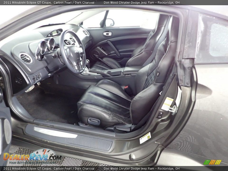 Dark Charcoal Interior - 2011 Mitsubishi Eclipse GT Coupe Photo #17
