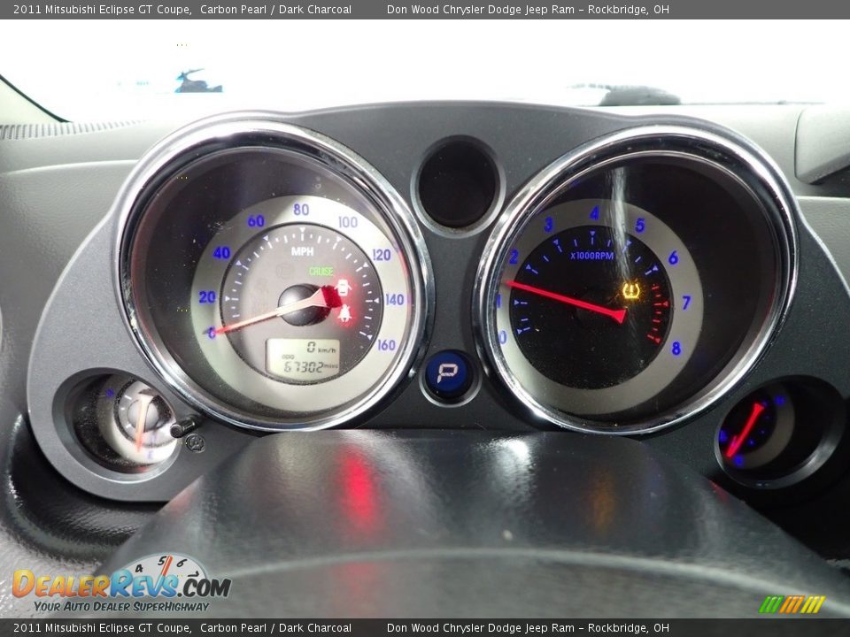 2011 Mitsubishi Eclipse GT Coupe Gauges Photo #22