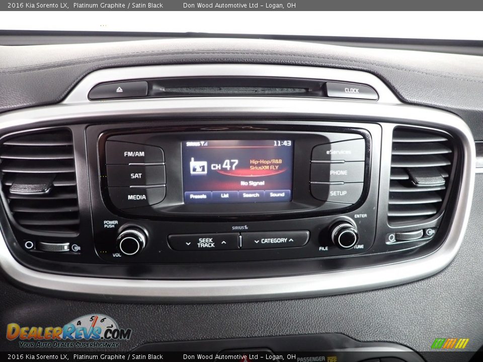2016 Kia Sorento LX Platinum Graphite / Satin Black Photo #3