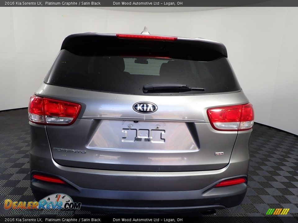 2016 Kia Sorento LX Platinum Graphite / Satin Black Photo #13