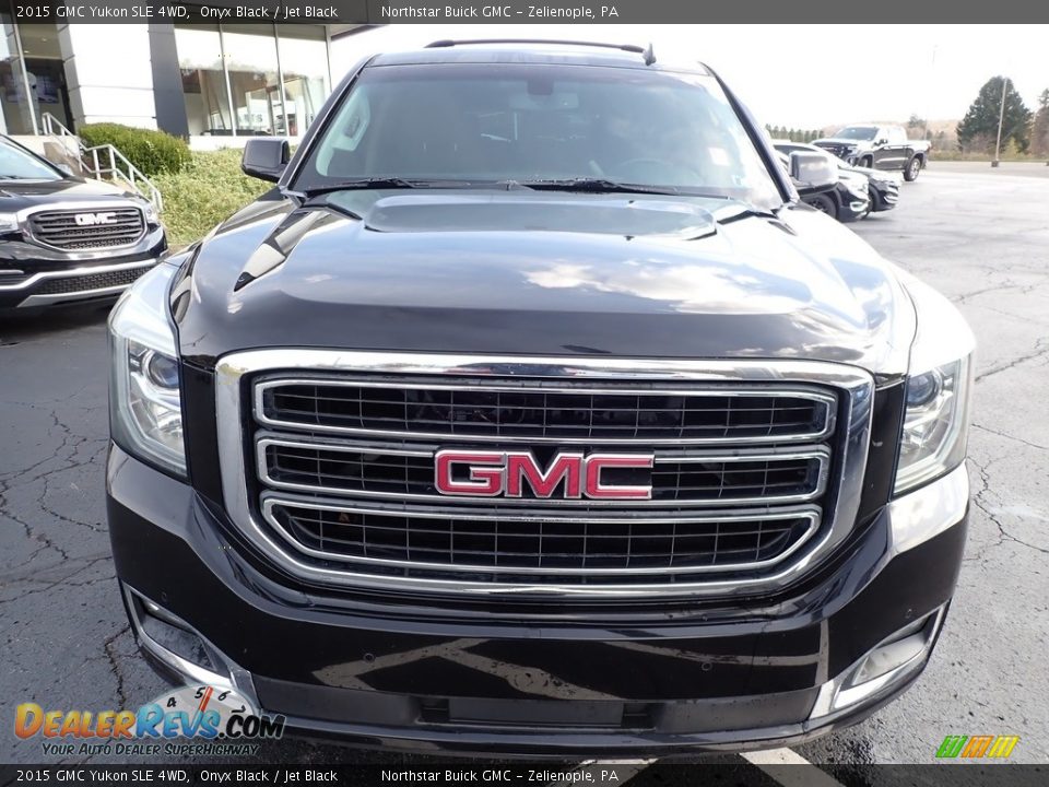 2015 GMC Yukon SLE 4WD Onyx Black / Jet Black Photo #3