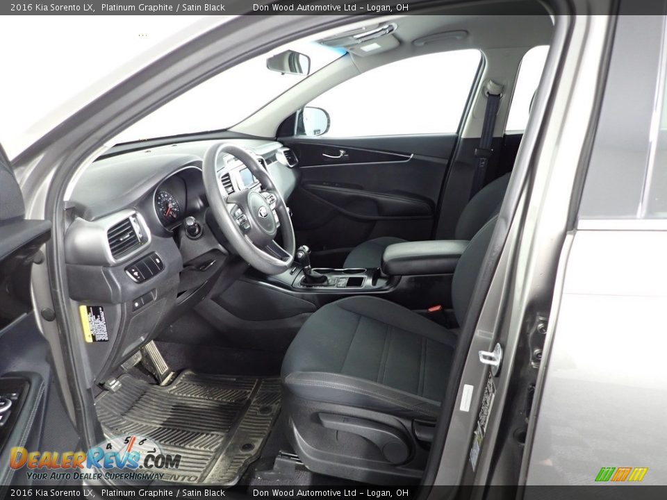 2016 Kia Sorento LX Platinum Graphite / Satin Black Photo #18