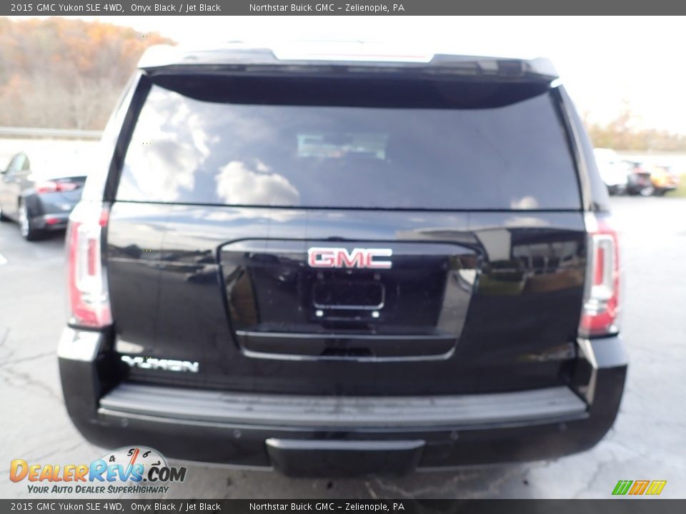 2015 GMC Yukon SLE 4WD Onyx Black / Jet Black Photo #10