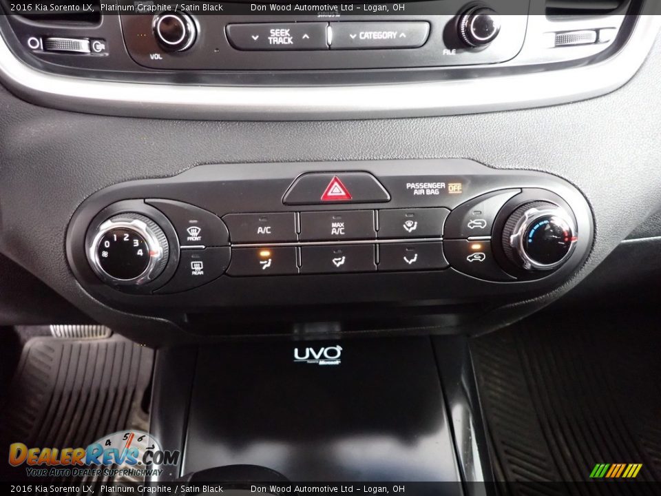 2016 Kia Sorento LX Platinum Graphite / Satin Black Photo #26