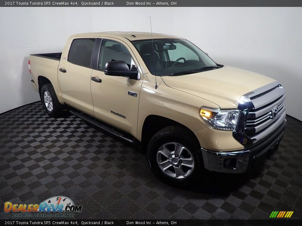 2017 Toyota Tundra SR5 CrewMax 4x4 Quicksand / Black Photo #3