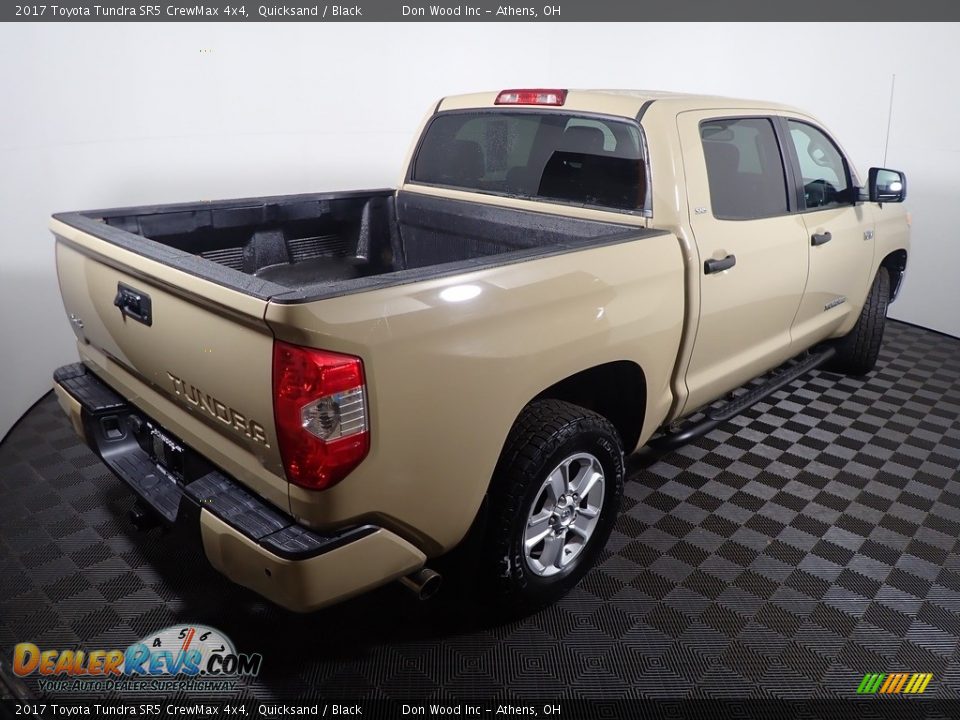 2017 Toyota Tundra SR5 CrewMax 4x4 Quicksand / Black Photo #16