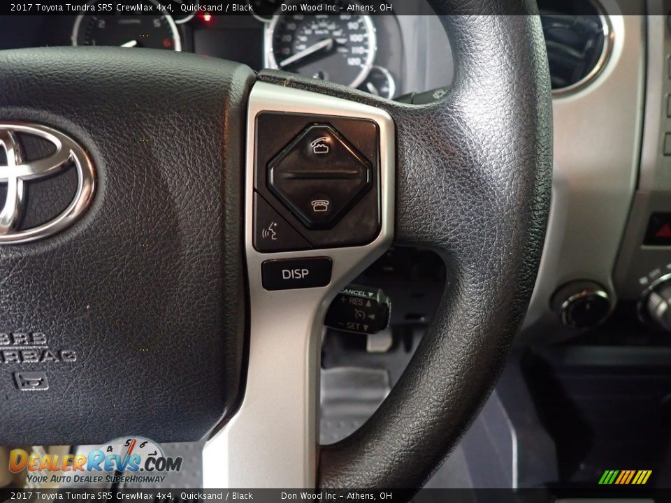 2017 Toyota Tundra SR5 CrewMax 4x4 Quicksand / Black Photo #29