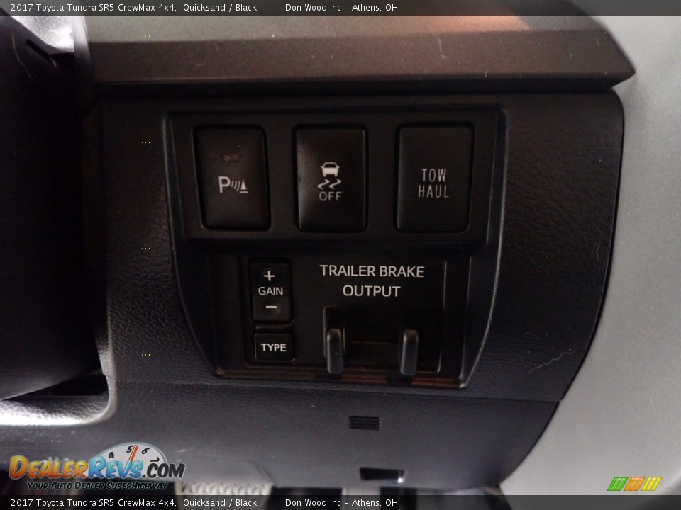 2017 Toyota Tundra SR5 CrewMax 4x4 Quicksand / Black Photo #31