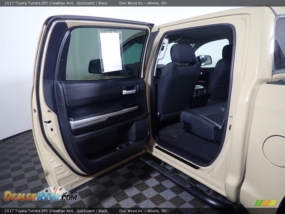 2017 Toyota Tundra SR5 CrewMax 4x4 Quicksand / Black Photo #35