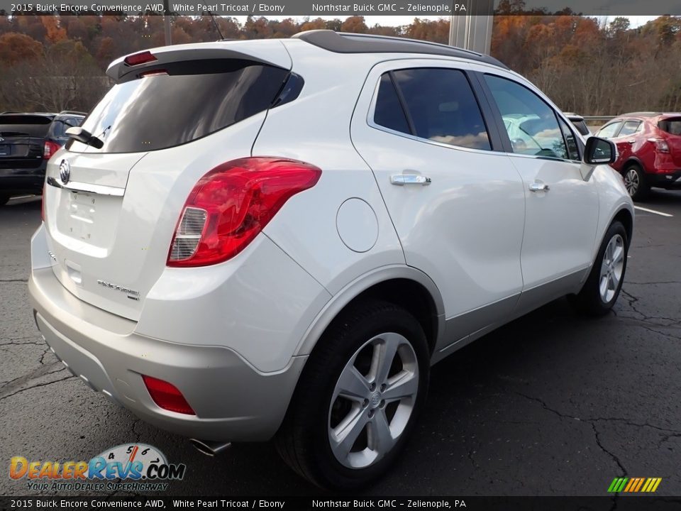 2015 Buick Encore Convenience AWD White Pearl Tricoat / Ebony Photo #8