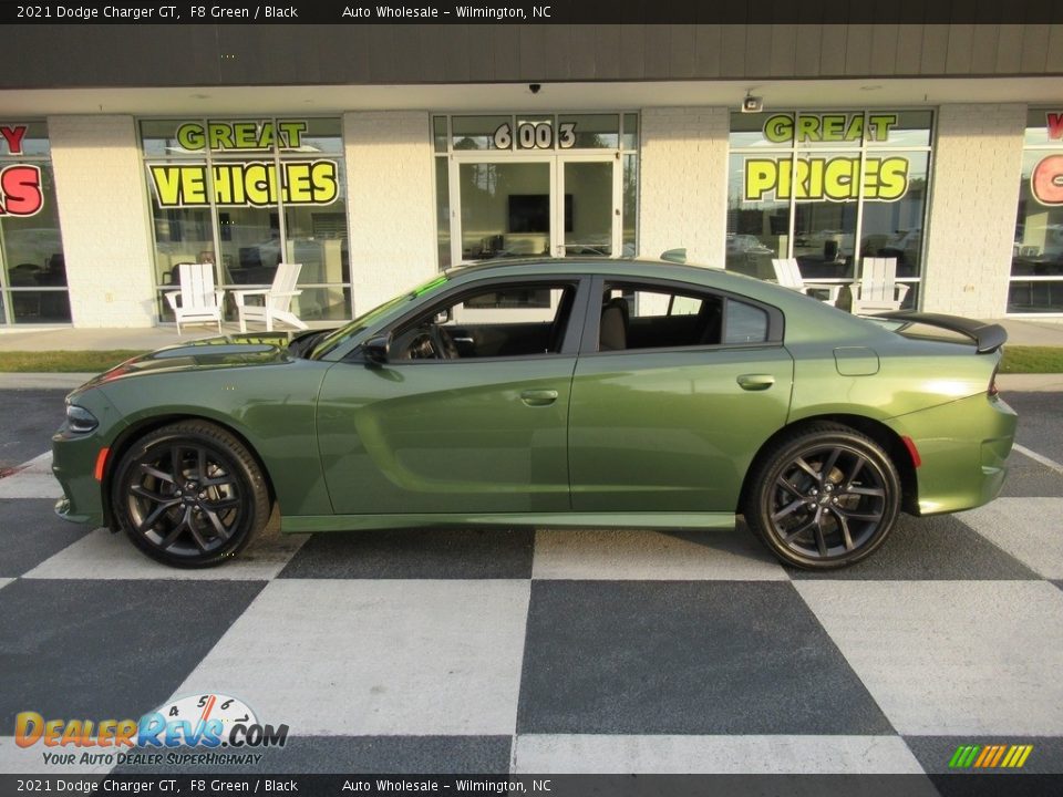 2021 Dodge Charger GT F8 Green / Black Photo #1