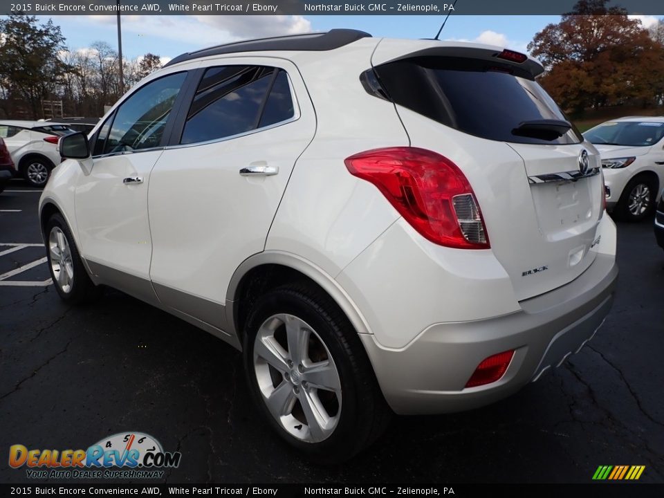 2015 Buick Encore Convenience AWD White Pearl Tricoat / Ebony Photo #11