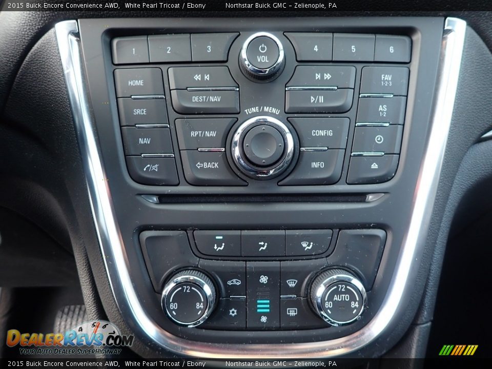 2015 Buick Encore Convenience AWD White Pearl Tricoat / Ebony Photo #24