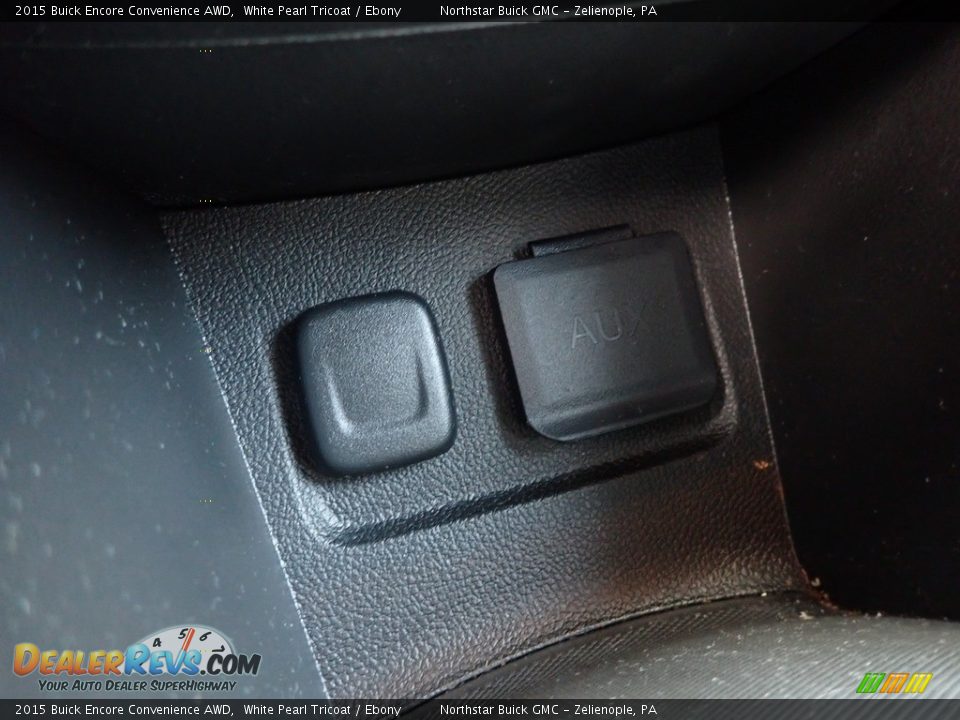 2015 Buick Encore Convenience AWD White Pearl Tricoat / Ebony Photo #26