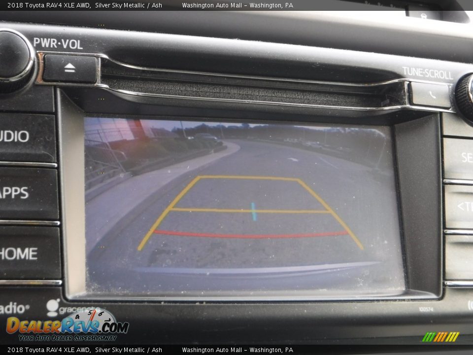2018 Toyota RAV4 XLE AWD Silver Sky Metallic / Ash Photo #5